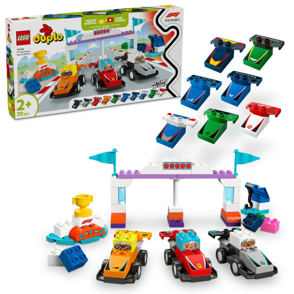 LEGO DUPLO 10445 Voitures et pilotes de F1