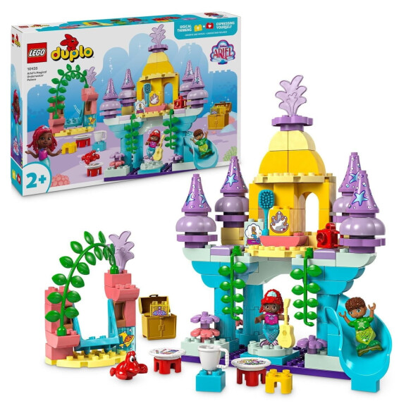 Ensemble de briques Lego DUPLO 10435 Le palais magique sous-marin d'Arielka 2+