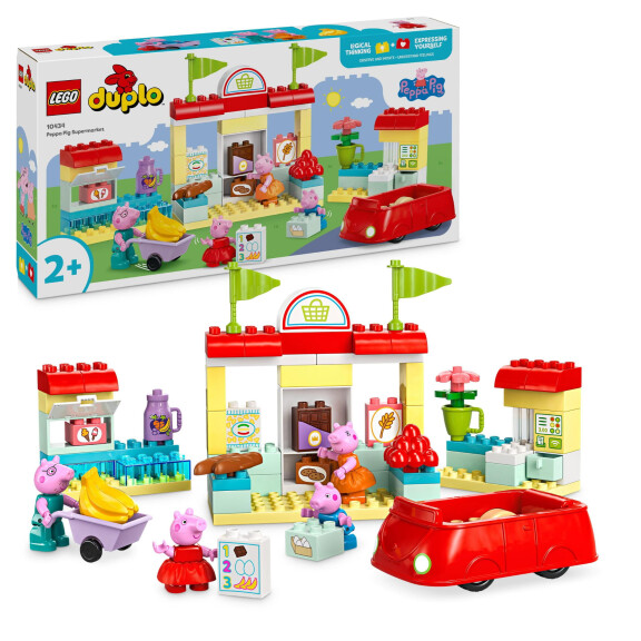 Briques LEGO DUPLO 10434 Peppa Pig et le supermarché