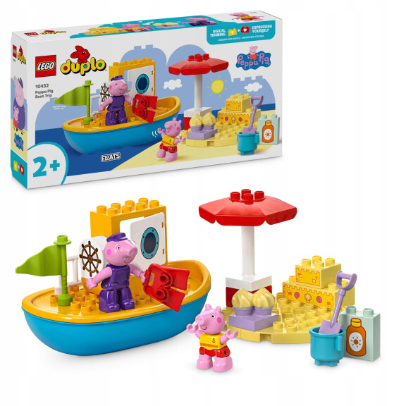 LEGO Duplo 10432 Peppa et le bateau de croisière...