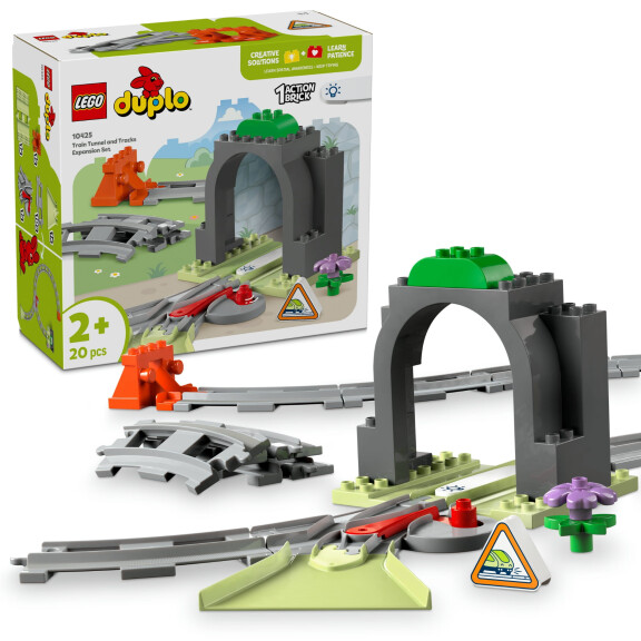 LEGO Duplo 10425 Tunnel et chemin de fer - Ensemble d'expansion.