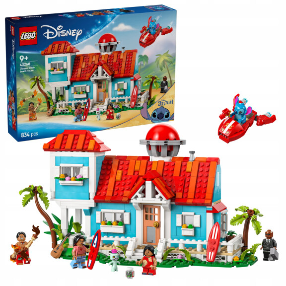 LEGO Disney 43268 Maison de plage Lilo et Stitch