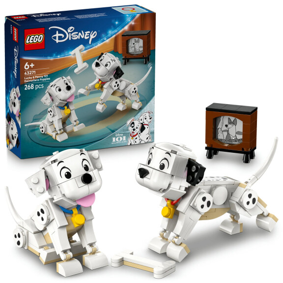 LEGO Disney 101 Dalmatiens 43271 Chiots Puppy et Penny