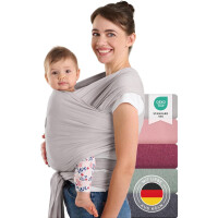 LALENI écharpe de portage flexible jusqu'à 15kg