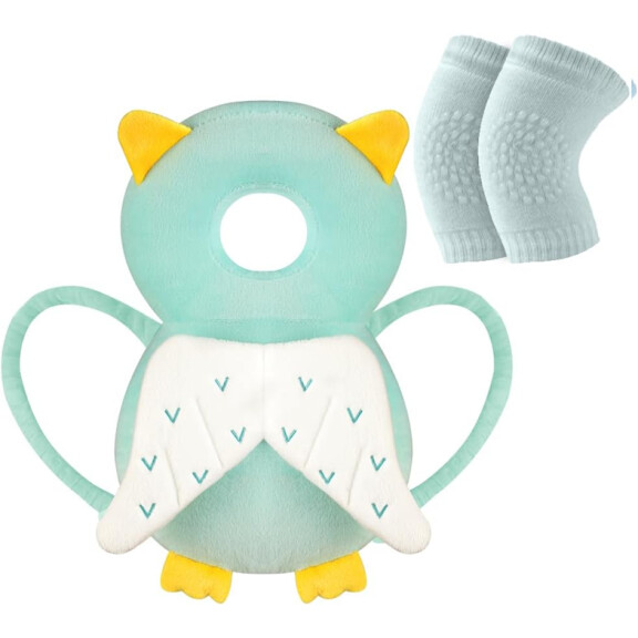 VICLOON protection de la tête et du dos pour l'apprentissage de la marche + protections des genoux