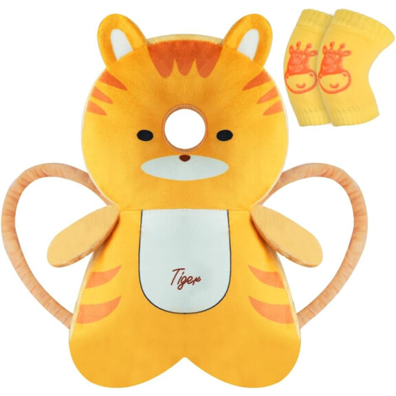 VICLOON protection de la tête et du dos pour l'apprentissage de la marche + protections des genoux