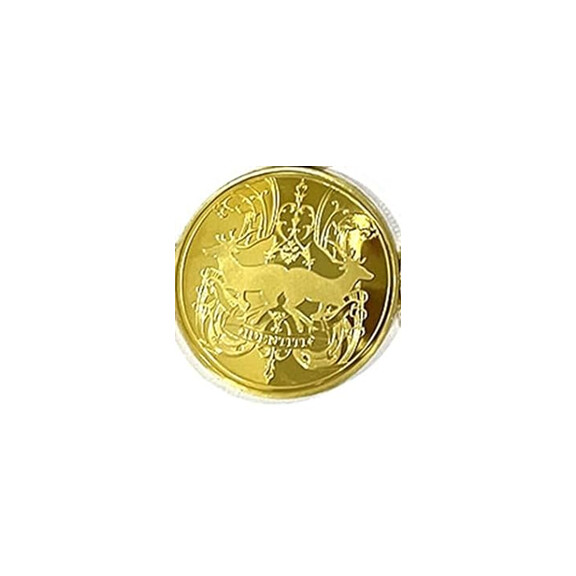 BRADOC WrÃÂ©e ZÃƒÂ©buszka pozÃƒÂ©e métal pièce de coussin 4 cm Chevreuil