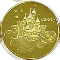 BRADOC Monnaie de poche en métal 4 cm CASTLE