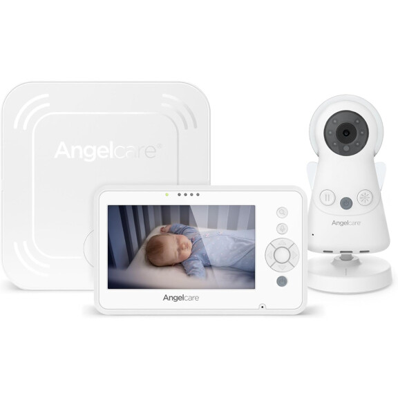 ANGELCARE AC25 nounou vidéo avec moniteur respiratoire 4.3