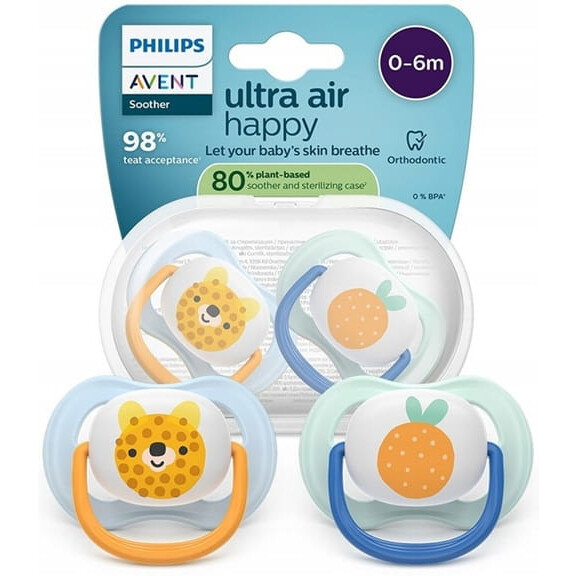 PHILIPS AVENT Ultra Air Mannequins Happy x 2 0-6msc