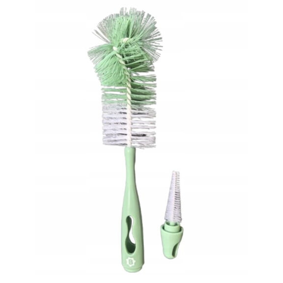 BADABULLE Goupillon 2en1 pour le nettoyage des biberons et des tétines 28 cm