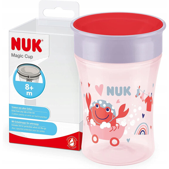 NUK Magic Cup NAPE tasse 230 ml embout 360 degrés