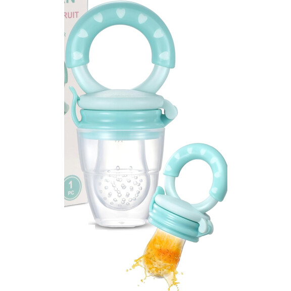 BEBI BORN bébé mangeur de fruits teether 3-24m 3 embouts buccaux