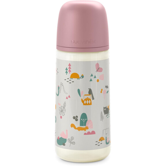 Biberon SUAVINEX avec tétine symétrique SX PRO 360ml 6m+.