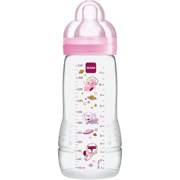 MAM Easy Active biberon 330 ml 4 m+ tétine 3