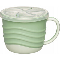 NIP Snackbox Eat Green 2in1 contenant et gobelet avec couvercle...