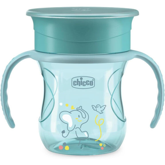 CHICCO Perfect Cup tasse à bec 360 degrés 200 ml 12 m+
