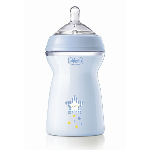CHICCO NaturalFeeling bouteille 330 ml 6 m+ quick flow
