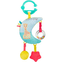 Boîte à musique SOPHIE LA GIRAFE pendentif 28 cm LIVRE