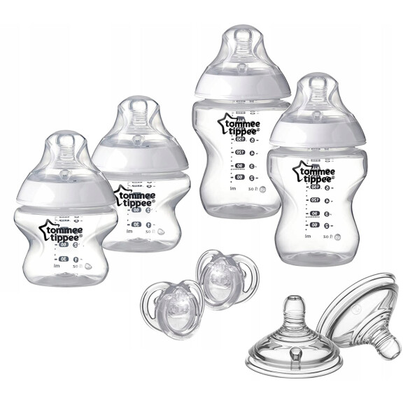 TOMMEE TIPPEE set de démarrage biberons, tétines 8el