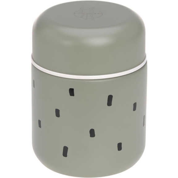 LASSIG Bocal à aliments Happy Prints Acier inoxydable LUNCH TERMOS 350 ml