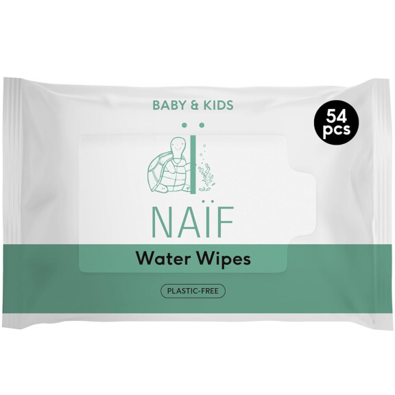NAIF lingettes humides pour le corps et le visage x54