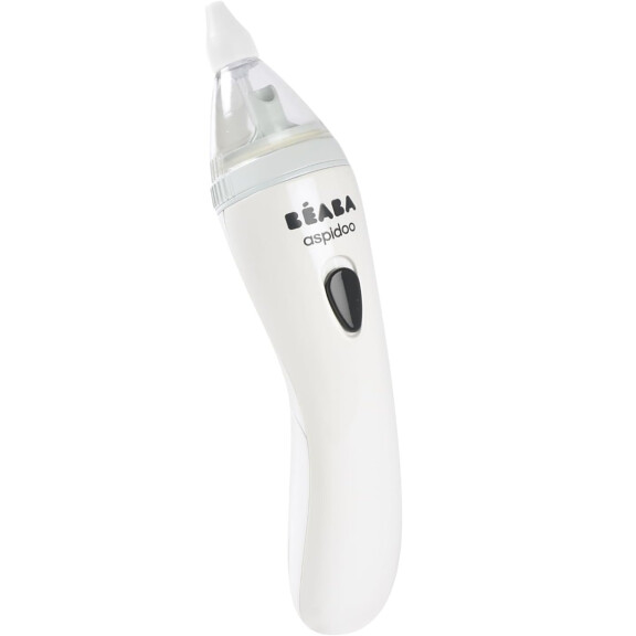 BEABA Aspidoo aspirateur nasal électrique 18,5 cm + 2 embouts et étui