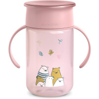 SUAVINEX Gobelet d’Apprentissage Tasse Anti-Fuite 360° 340 ml