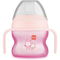 MAM Starter Cup tasse anti-fuite 150 ml 4 m+ CHOUETTES