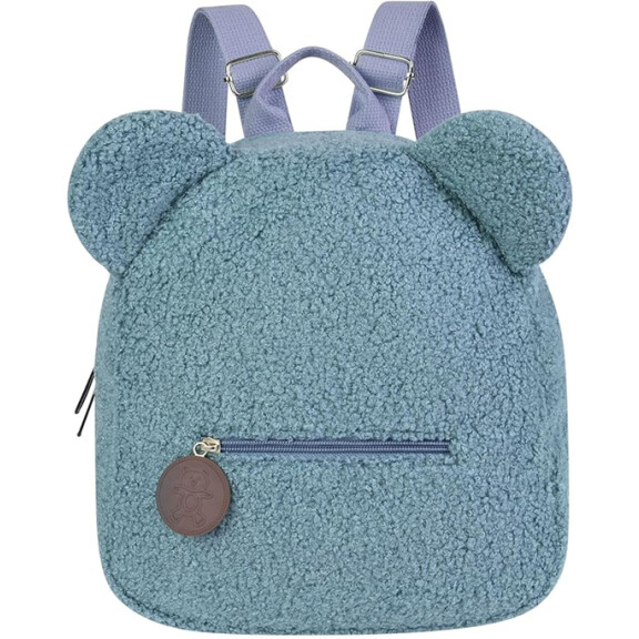 Sac à dos en fourrure pour enfant d'âge préscolaire 28x27cm