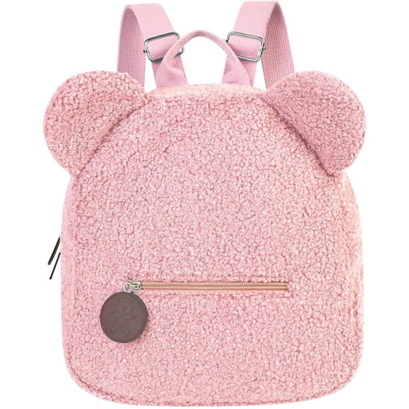 Sac à dos en fourrure pour enfant d'âge préscolaire 28x27cm