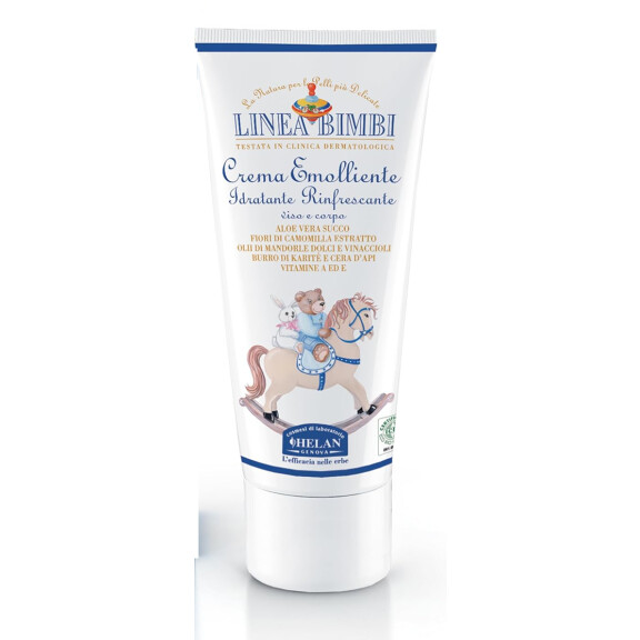 HELAN Linea Bimbi crème hydratante et protectrice pour le corps et le visage de bébé 100 ml