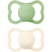 MAM AIR sucette apaisante x2 6-16M CAOUTCHOUC