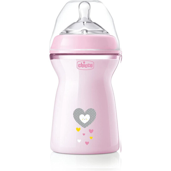 CHICCO NaturalFeeling biberon 330 ml 6 m+ débit rapide