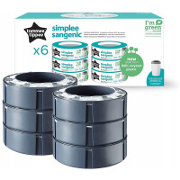 TOMMEE TIPPEE recharge SIMPLEE SANGENIC x6