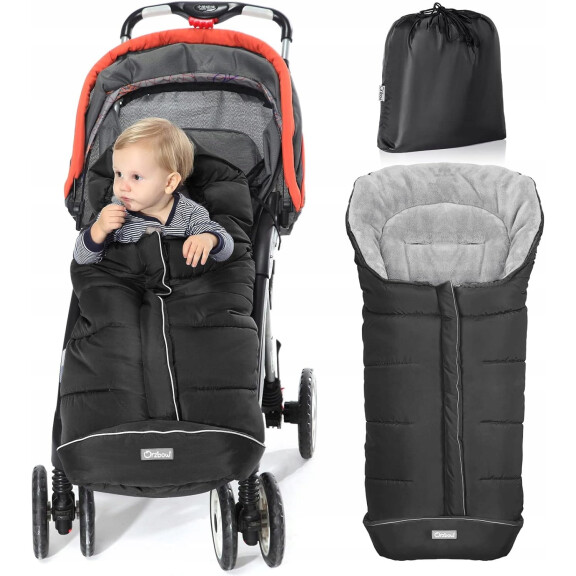 ORZBOW chancelière universelle pour poussettes CHAUFFANTE