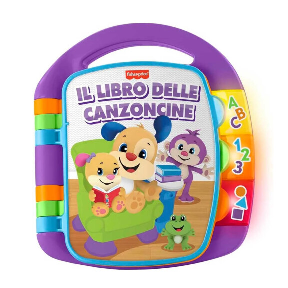 FISHER-PRICE CDH49 livre électronique éducatif LANGUE ITALIENNE