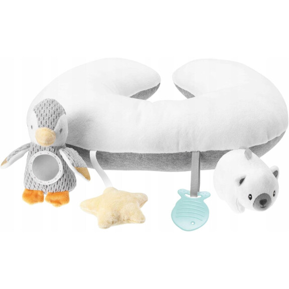 NUBY coussin de jeu pour le temps sur le ventre avec jouets