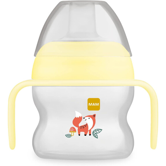 MAM Starter Cup tasse anti-fuite 150 ml 4 m+ RENARD