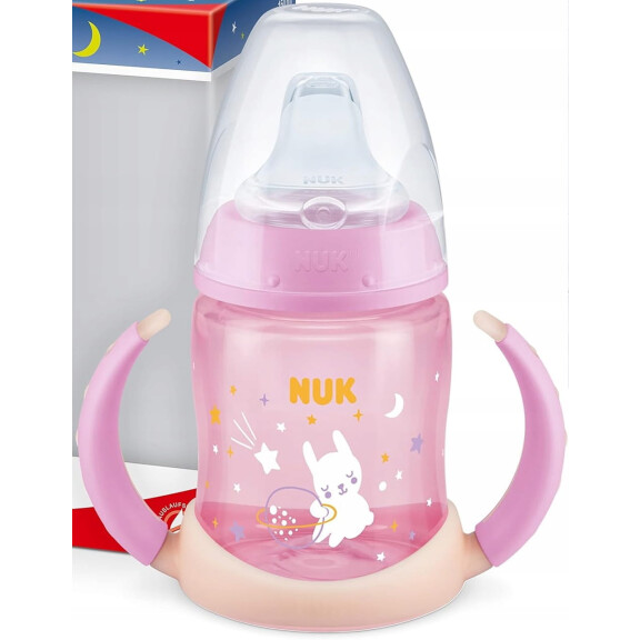 NUK Learner Cup GOBELET 150 ml indicateur de température BRILLE DANS LE NOIR