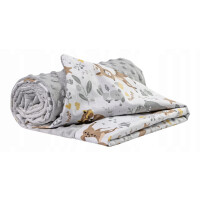 MEDIPARTNERS couverture pour bébé plaid 75x100 MINKY
