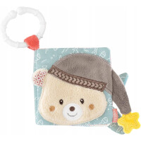 FEHN Ours Bruno livre sensoriel avec miroir SUSPENSION