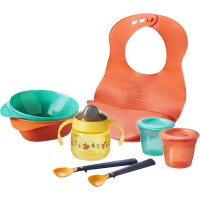 TOMMEE TIPPEE ensemble de vaisselle et accessoires 8 pièces.