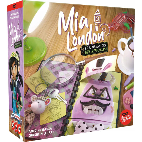 SCORPION MASQUE jeu de société pour 4 personnes MIA LONDON version française