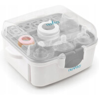 NUVITA 1085 stérilisateur micro-ondes pour 3 biberons et accessoires