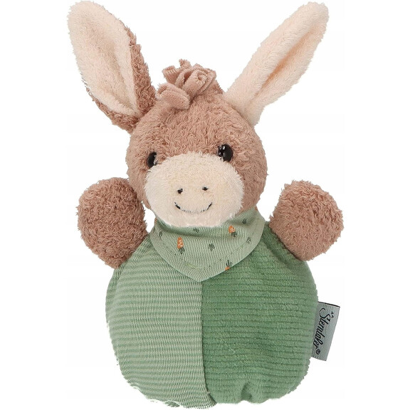 STERNTALER Âne Emmilius peluche avec papier bruissant 15 cm