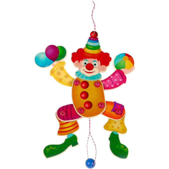 HESS suspension en bois CLOWN articulé 36 cm