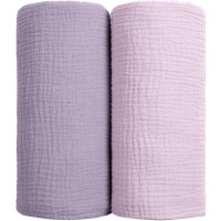 LULU MOON langes emmaillotants en coton 100x100