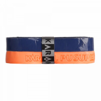Karakal PU Super Grip Duo Navy / Orange