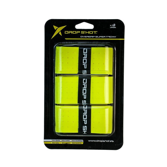 Drop Shot Super Tacky Overgrip 3Pack Yellow